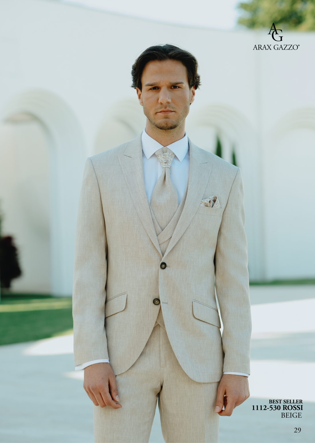 Traje de verano para hombre
