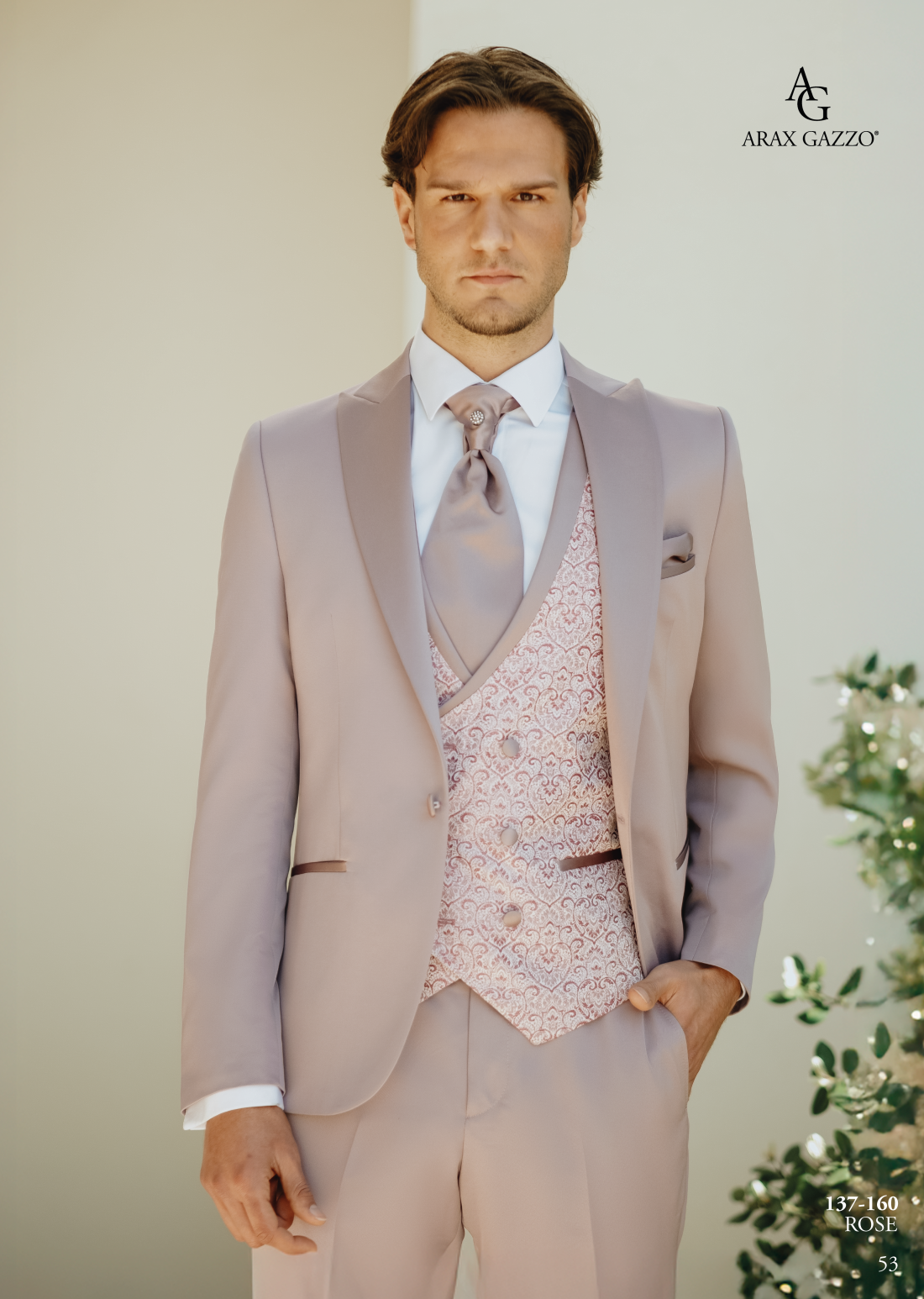 Traje de verano para hombre