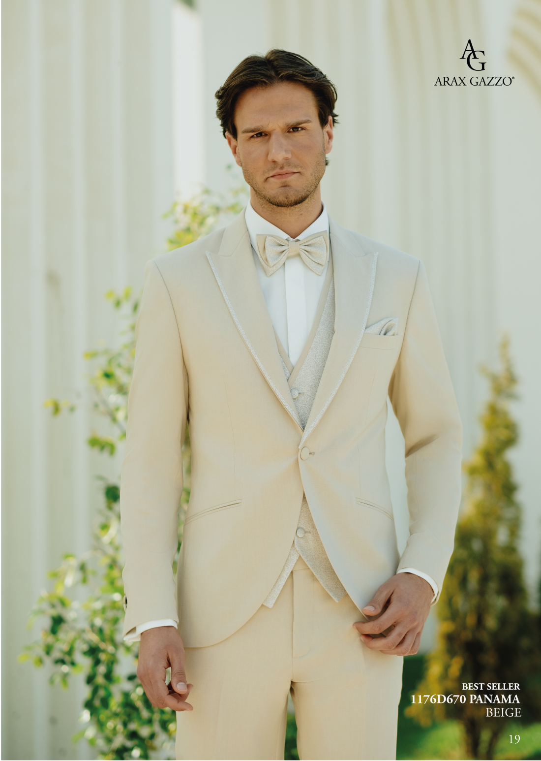 Traje completo con chaleco en valencia