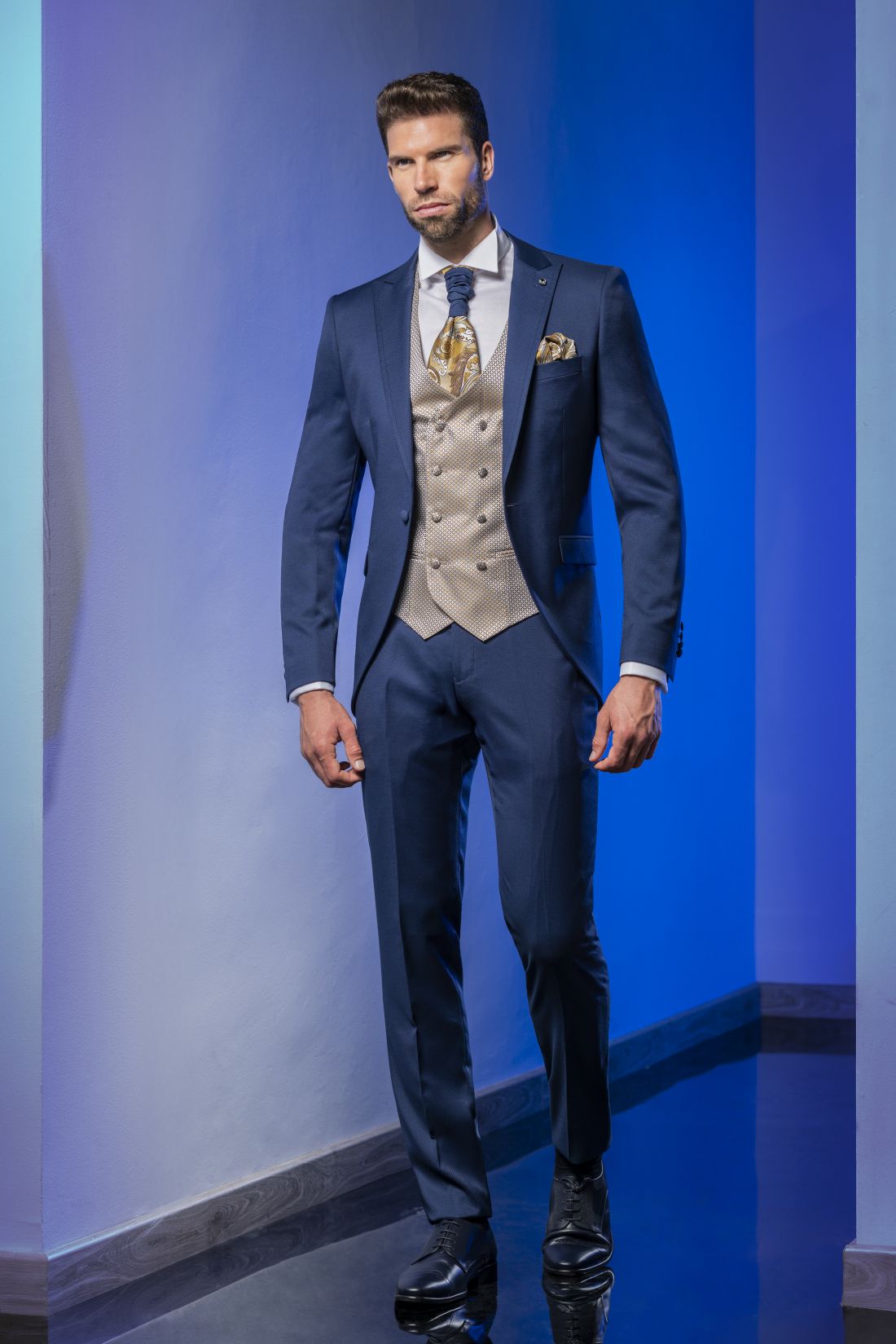 Giovanni Ricci Ceremonia 2025   Traje azul