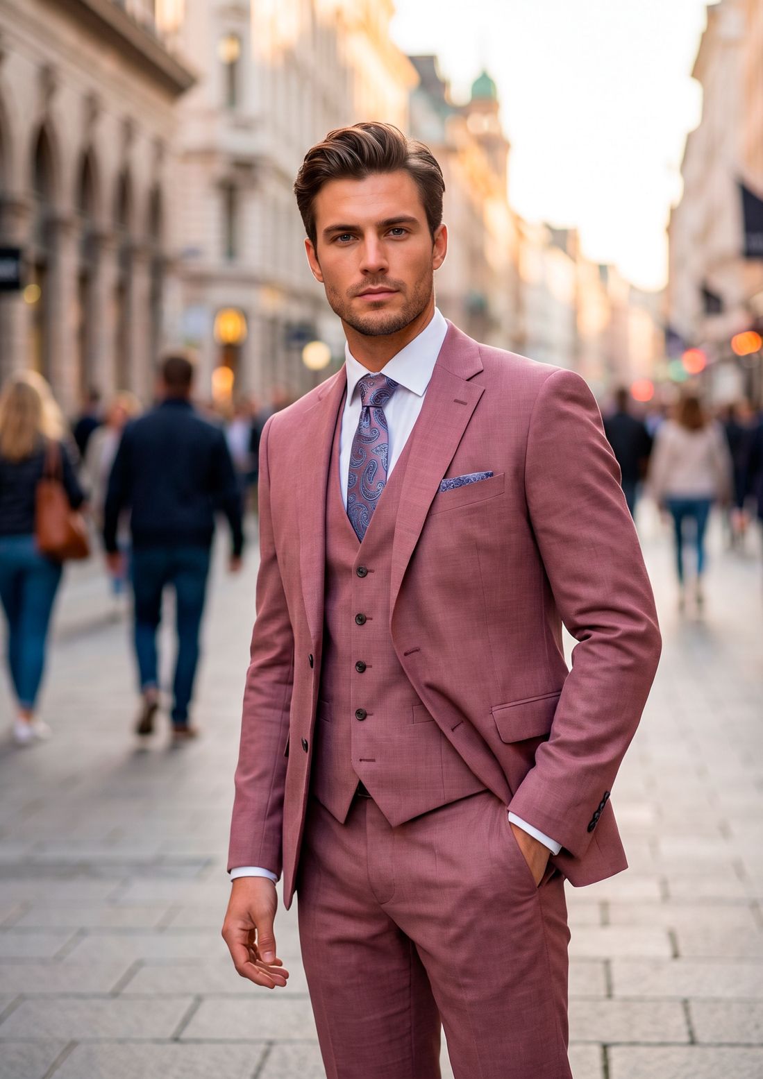 Traje informal para hombre