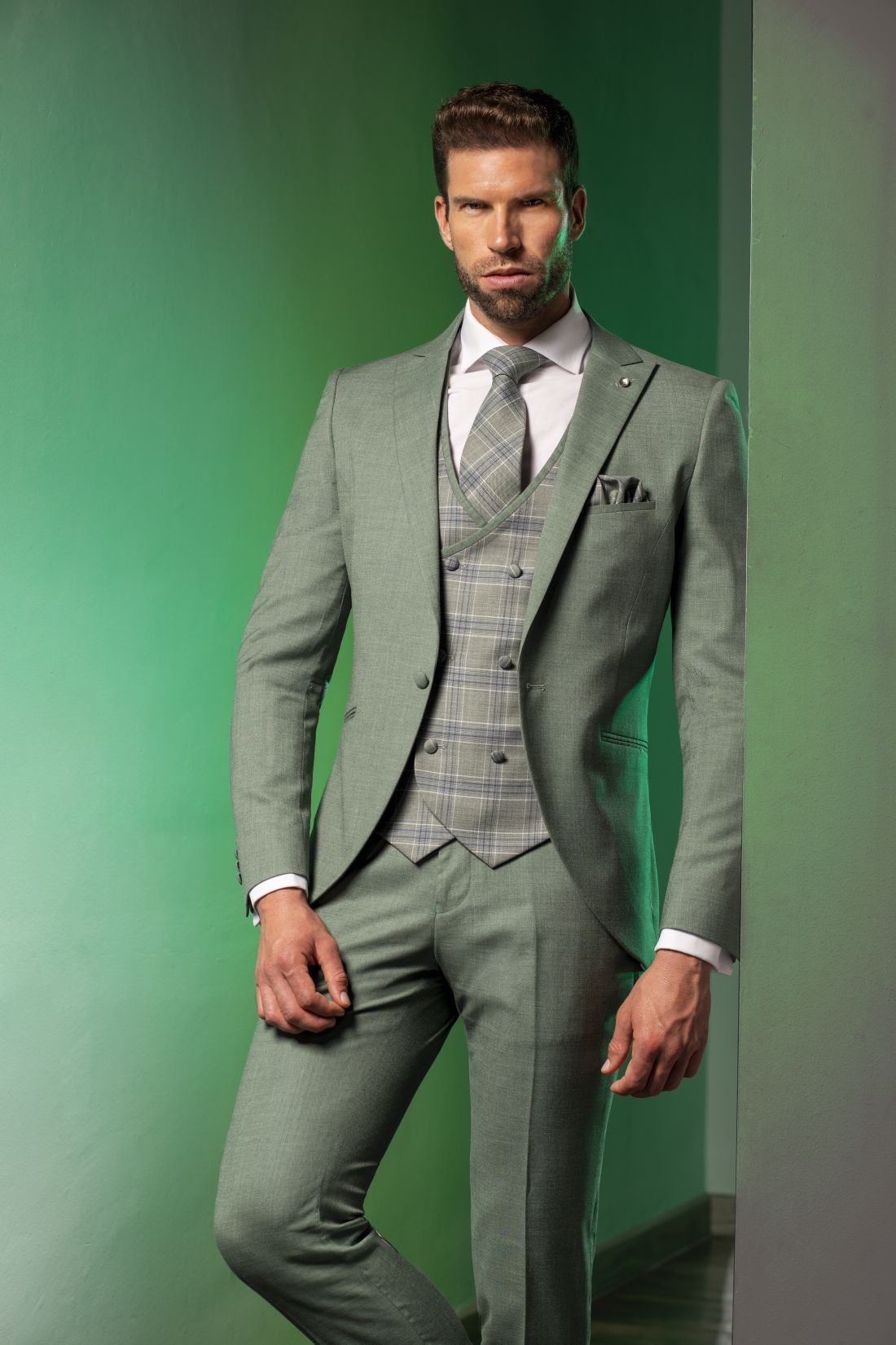 Giovanni Ricci Ceremonia 2025   Traje verde