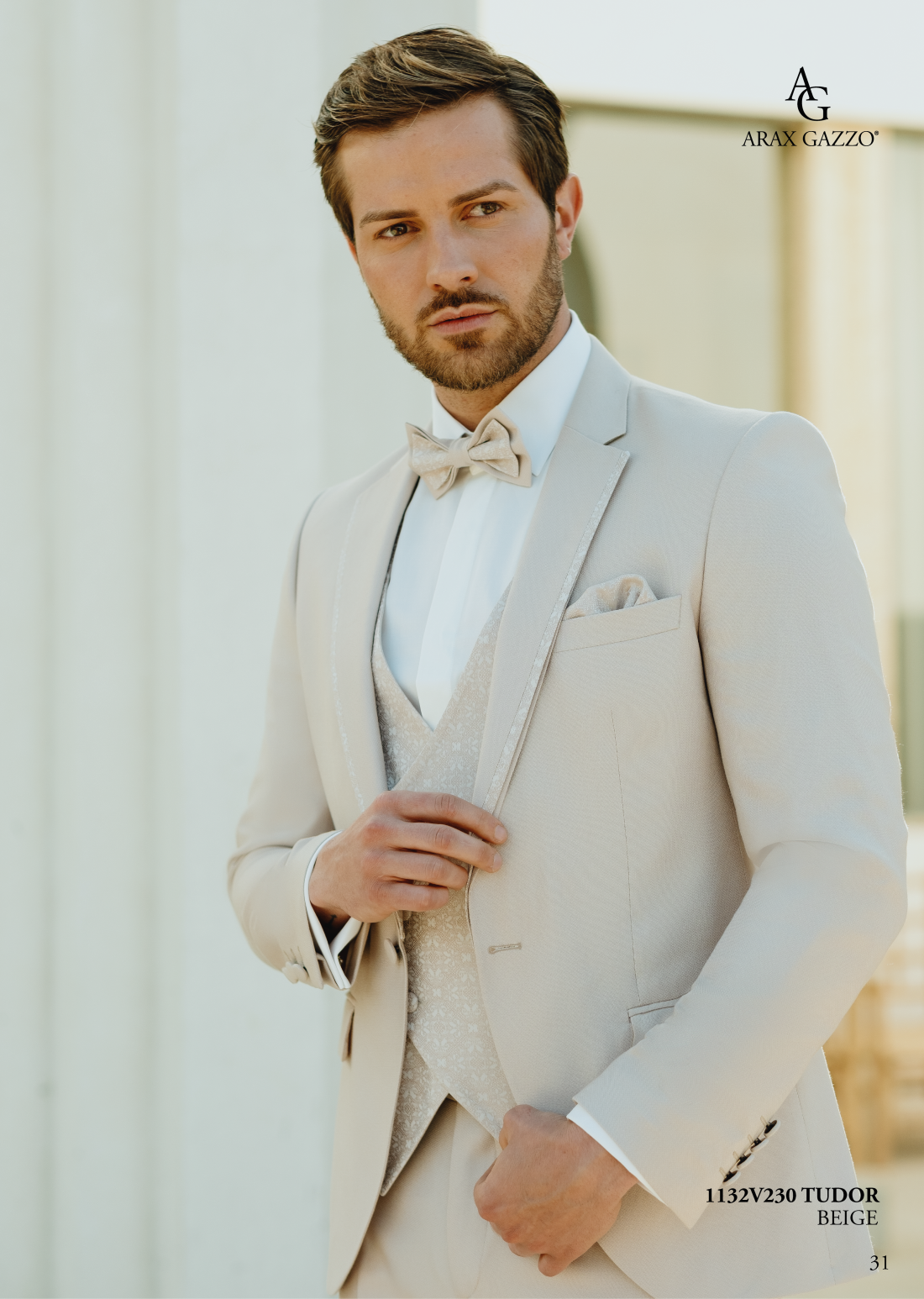 Traje completo con chaleco en valencia