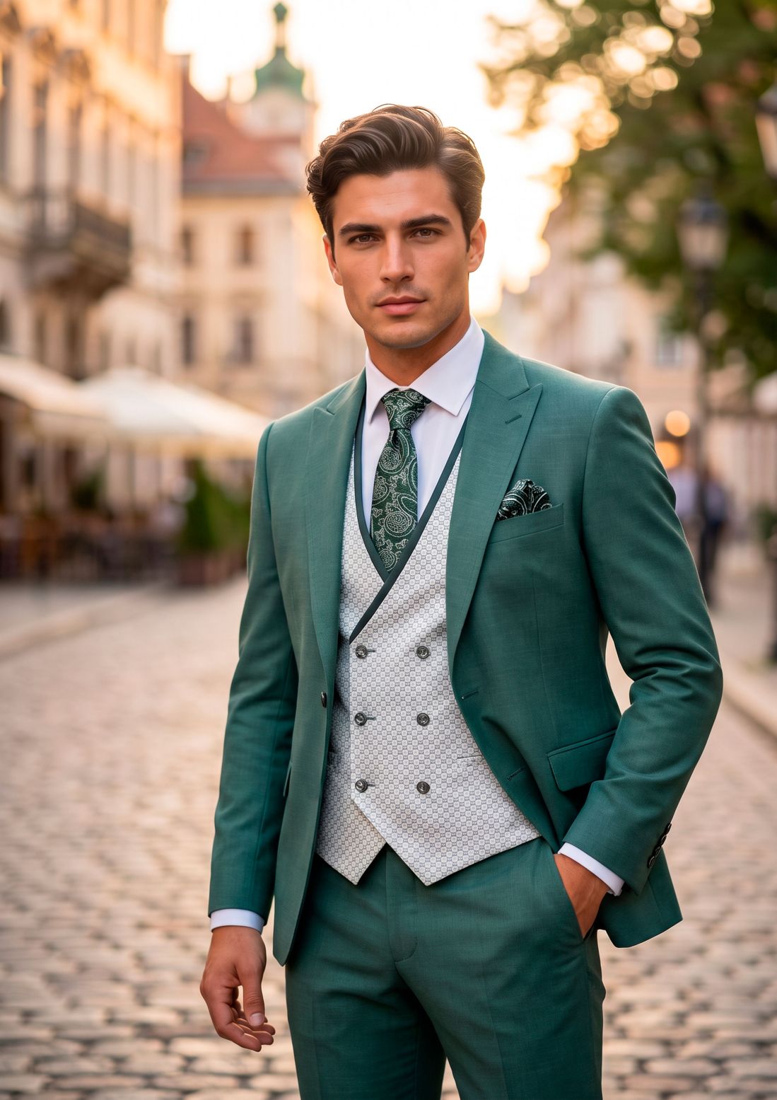 Traje informal para hombre