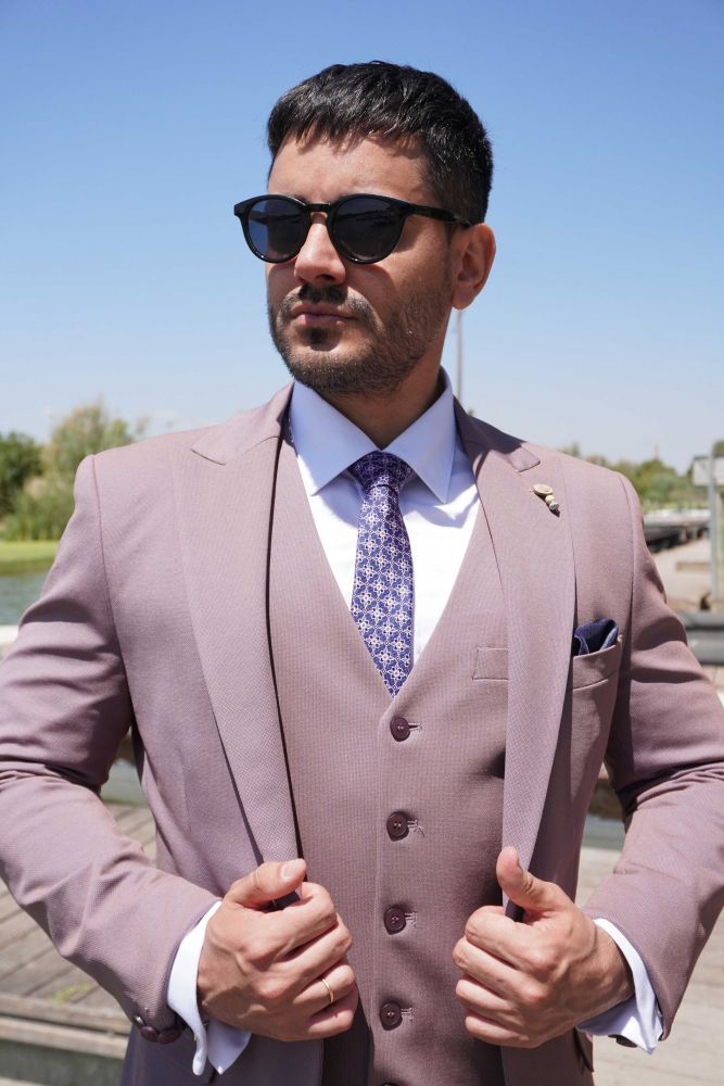 Traje tres piezas chaleco