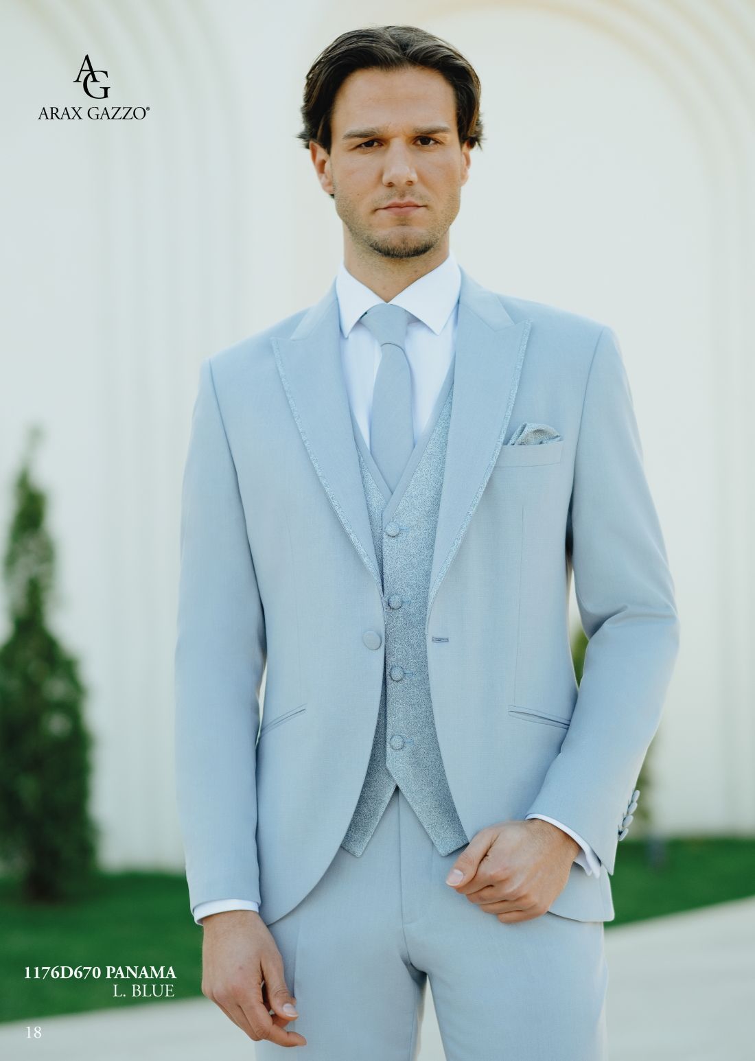 Traje de verano para hombre