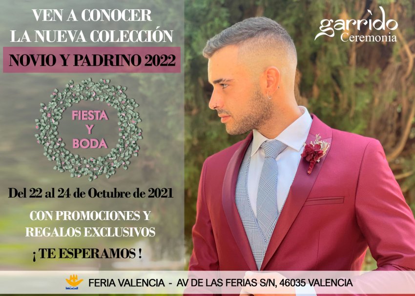 Trajes de novio 2022 - Garrido ceremonia en fiesta y boda